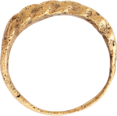 VIKING WARRIOR’S ROPED OR TWIST RING, C.866-1067 AD, SIZE 7 ½ - Fagan Arms