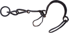 HEAVY FORGED IRON SLAVE LEG SHACKLE - Fagan Arms