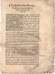 TUDOR ENGLAND PRINTED PAGE 1588 - Fagan Arms