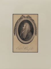 ORIGINAL ENGLISH LITHOGRAPH: WILLIAM EARL OF MANSFIELD - Fagan Arms