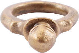 ROMAN PROSTITUTE’S RING C.100-400 AD, SIZE 2 ½