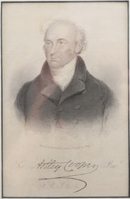 ORIGINAL ENGLISH LITHOGRAPH, Sir Astley Paston Cooper