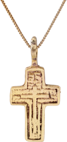 FINE EASTERN EUROPEAN CROSS NECKLACE, 17th-18th CENTURY