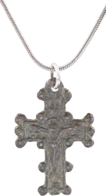 BYZANTINE CROSS NECKLACE, 6TH-9TH CENTURY AD