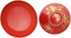 JAPANESE LACQUER BOWL AND COVER - Fagan Arms