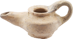 GREEK TERRA COTTA OIL LAMP, 2ND-1ST CENTURY BC - Fagan Arms