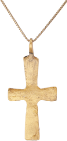 MEDIEVAL EUROPEAN RELIQUARY CROSS, 7TH-10TH CENTURY AD