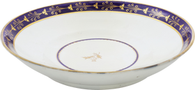 SCOTTISH PRIDE! WORCESTER BOWL, C.1790