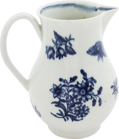 FIRST PERIOD WORCESTER CREAMER C.1765-70