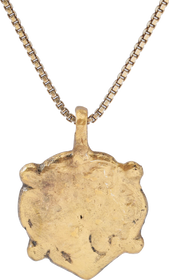 VIKING HEART PENDANT NECKLACE C.1000 AD