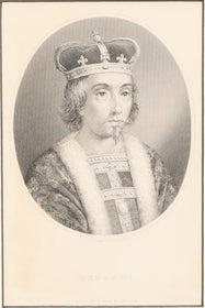 ORIGINAL ENGLISH LITHOGRAPH, HENRY VI 1875