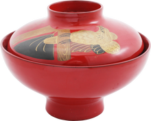 JAPANESE LACQUERED BOWL, OWAN. MEIJI PERIOD, BEFORE 1912