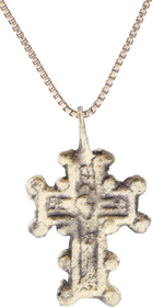 BYZANTINE CROSS NECKLACE, 6TH-9TH CENTURY AD