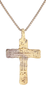 EASTERN EUROPEAN CROSS NECKLACE, 17th-18th CENTURY