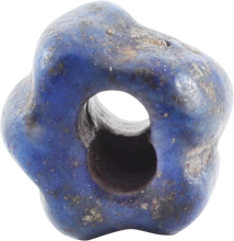 VIKING LAPIS LAZULI BEAD, 850-1000 AD