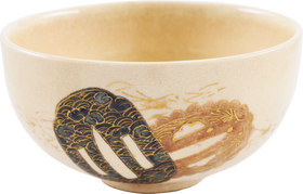 JAPANESE PORCELAIN TEA BOWL, MEIJI PERIOD