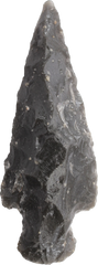 FINE PRE-COLUMBIAN OBSIDIAN ARROWHEAD - Fagan Arms