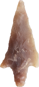 FINE ANCIENT EGYPTIAN FLINT ARROWHEAD, C.3200-2500 BC