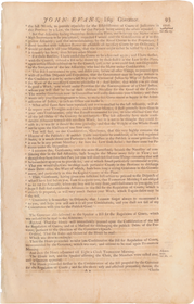 ACTUAL PAGE PRINTED BY BENJAMIN FRANKLIN IN 1752