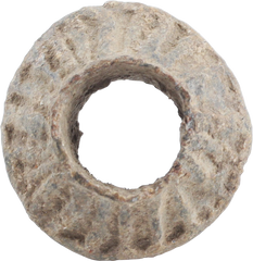 ROMAN LEAD SPINDLE WHORL 2ND-4TH CENTURY AD - Fagan Arms