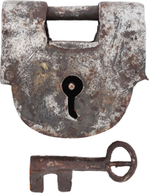 IRON SLAVE LOCK, C.1800-50