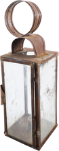 EARLY AMERICAN CANDLE LAMP OR LANTERN