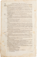 ACTUAL PAGE PRINTED BY BENJAMIN FRANKLIN IN 1752 - Fagan Arms