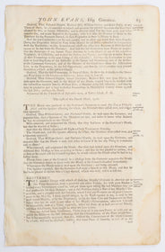 ACTUAL PAGE PRINTED BY BENJAMIN FRANKLIN IN 1752