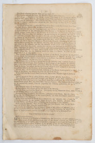 ACTUAL PAGE PRINTED BY BENJAMIN FRANKLIN IN 1752