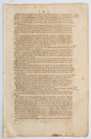 ACTUAL PAGE PRINTED BY BENJAMIN FRANKLIN IN 1752