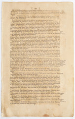 ACTUAL PAGE PRINTED BY BENJAMIN FRANKLIN IN 1752 - Fagan Arms