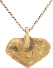 ANCIENT VIKING HEART PENDANT NECKLACE, 866-1067 AD - Fagan Arms