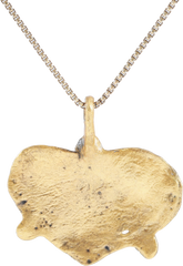 ANCIENT VIKING HEART PENDANT NECKLACE, 866-1067 AD - Fagan Arms