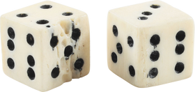 REVOLUTIONARY WAR BONE DICE