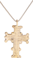 FINE BYZANTINE CROSS NECKLACE, 6TH-9TH CENTURY AD - Fagan Arms