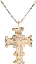 FINE BYZANTINE CROSS NECKLACE, 6TH-9TH CENTURY AD