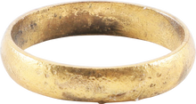 FINE VIKING WEDDING RING, 10TH-11TH CENTURY AD, SIZE 10 1/4