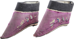 CHINESE LADY’S SHOES FOR BOUND FEET (FOOT BINDING) - Fagan Arms