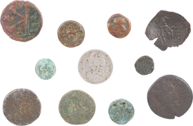 ROMAN COINS, 1ST-12TH CENTURY AD