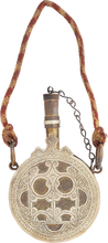 OTTOMAN MOROCCAN POWDER FLASK