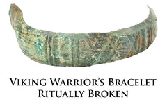 RARE VIKING WOMAN WARRIOR’S BRACELET PENDANT NECKLACE, 10th-11th CENTURY AD - Fagan Arms