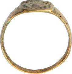 MEDIEVAL EUROPEAN RING C.900-1200 AD SIZE 10 - Fagan Arms