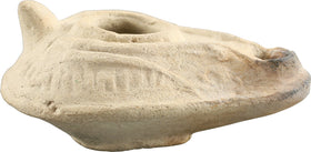 EARLY CHRISTIAN OIL LAMP. 5th-6th century AD.