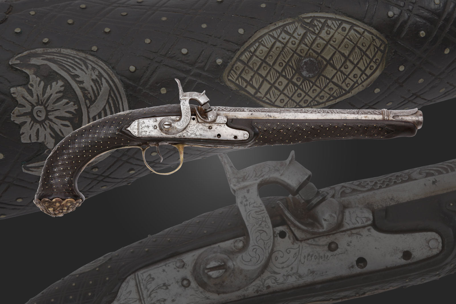 An Ottoman Turkish Flintlock Blunderbuss C.1800