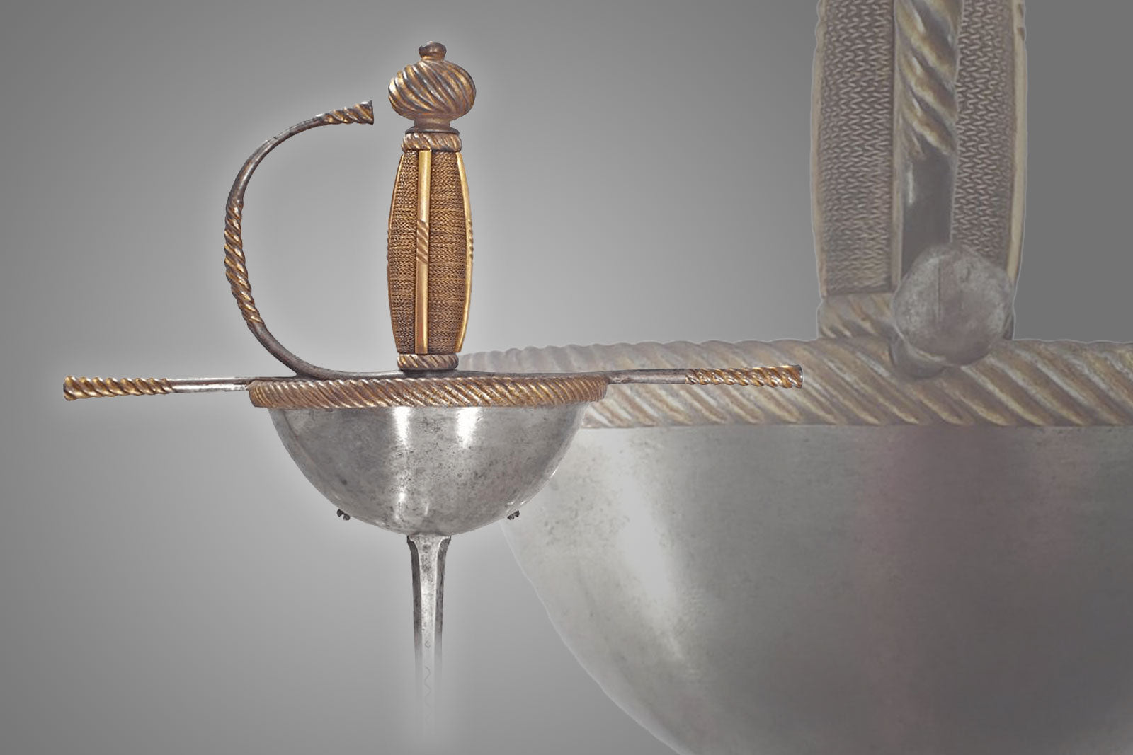 A Spanish Or Italian Cup Hilted Rapier C.1650